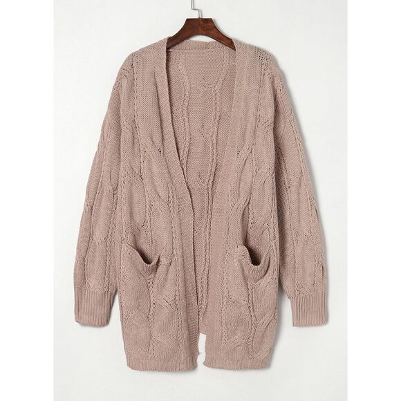 Long Cardigans for Women Open Front 2025 Long Sleeves Lightweight Fall Sweaters - Picture 4 of 5